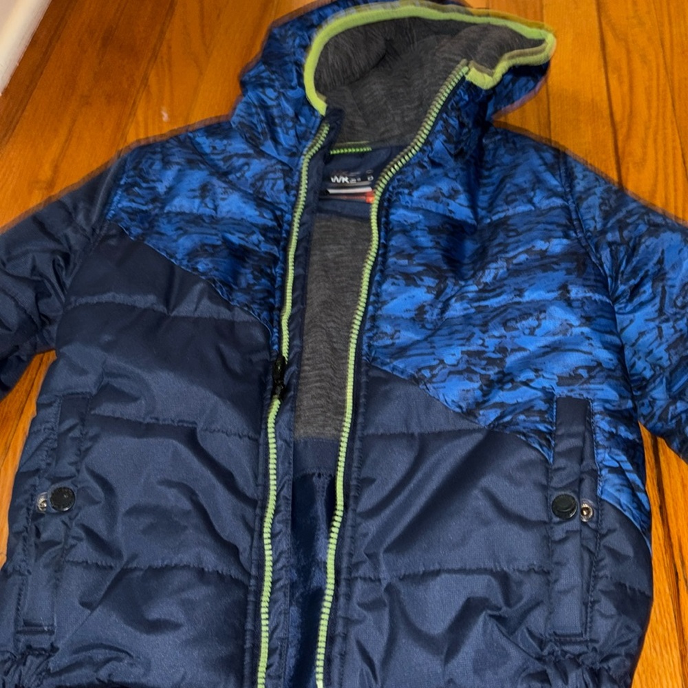 Hawke & co hooded thick coat